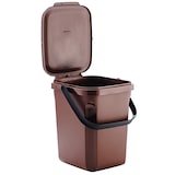 thumbnail of Cubo para basura orgánica 10 litros. Color Marrón. DENOX.