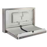 thumbnail of Mesa cambiabebés con compartimientos marca jami. Cambiador de pañales horizontal. acero inox. satin