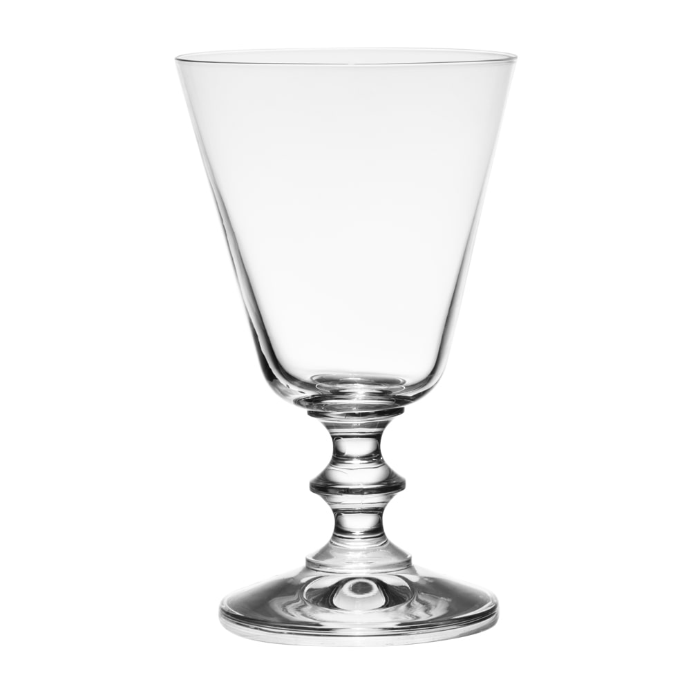 Verre à pied France 24 cl en cristallin x6 -  24.00 cl Transparent / Cristal Rond Verre Cristallin Rona 9.00x9.00 cm