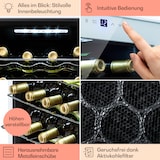 thumbnail of Klarstein Shiraz 16 Quartz Weinkühlschrank 42l Touch-Bedienfeld 160 W 5-18 °C Weißes Glas