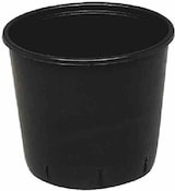 thumbnail of Pflanzcontainer schwarz 10 l 21 x 28,5 cm, gelocht ohne Tragegriff 10 Schwarz 21