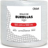 thumbnail of Rollo de plástico de burbujas | 50 cm x 100 m | Papel Burbujas para Embalaje, Envíos, Mudanzas, Protección