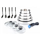 thumbnail of Batterie de cuisine Inox 15 Pcs  5535 usage non-intensif Arthur Martin
