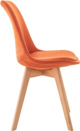 thumbnail of Esszimmerstuhl Linares orange/Stoff