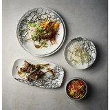 thumbnail of Churchill Super Vitrified Kintsugi Accents Teller Flach Coup 28,8 cm, 12 Stück Quartz Schwarz Rund