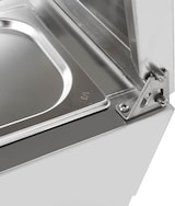 thumbnail of GastroHero Belegstation ECO 1365 Kühltisch 3 Türen 1365x700 mm für 7x GN 1/3 Belegkühlung 392L Edelstahl Saladette +2 bis +8 °C statische Kühlung R290