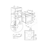 thumbnail of ELECTROLUX Four Intégrable 65l 60cm Catalyse Inox EOH3C01BX