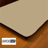 thumbnail of Doppelpack Jersey Spannbettlaken Premium Sand 180 - 200 x 200 cm