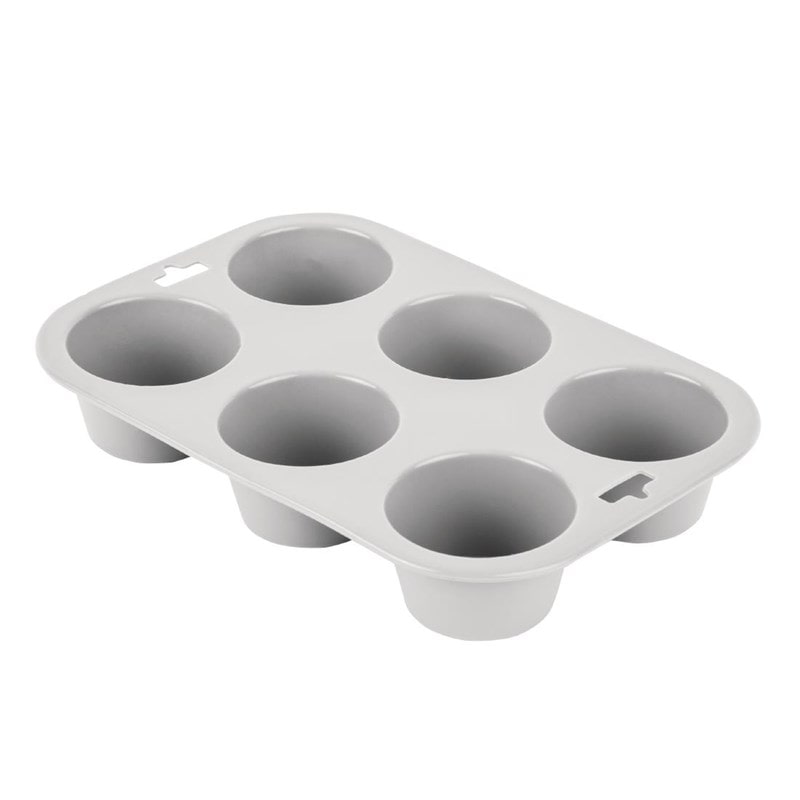 Plaque flexible en silicone 6 muffins - 162 x 240 x 40 mm - VOGUE