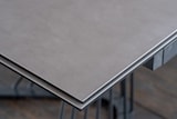 thumbnail of KAWOLA Ausziehtisch BENNO Esszimmertisch Keramik dunkelgrau 160 x 90 cm