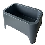 thumbnail of Tavolino da giardino 59x 39x 36cm Antracite Con coperchio Esterno / Interno TOOMAX