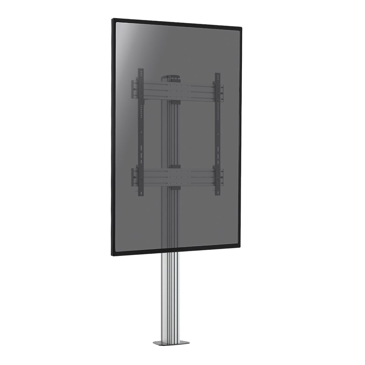 KIMEX - Soporte de suelo atornillable para TV 60"-100", Modo Vertical