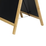thumbnail of Securit® Stoepbord "Duplo-Top" - Beuk - Gelakt rubberhout - 55x120cm