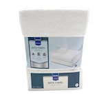 thumbnail of METRO PROFESSIONAL Toalha de banho, algodão, 90 x 150 cm, resistente à máquina de secar roupa, branca, 2 unidades