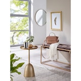 thumbnail of Beistelltisch FineBuy Sofatisch Metall Ø 33 cm Tisch Wohnzimmertisch Rund Gold