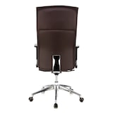 thumbnail of Bürostuhl / Chefsessel MURANO 20 Leder dunkelbraun hjh OFFICE