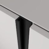 thumbnail of TV-Meubel, Lowboard, 315x61x35 cm, Voor tv's tot 80", Elektrische haard XXL, Industrieel design, Beige
