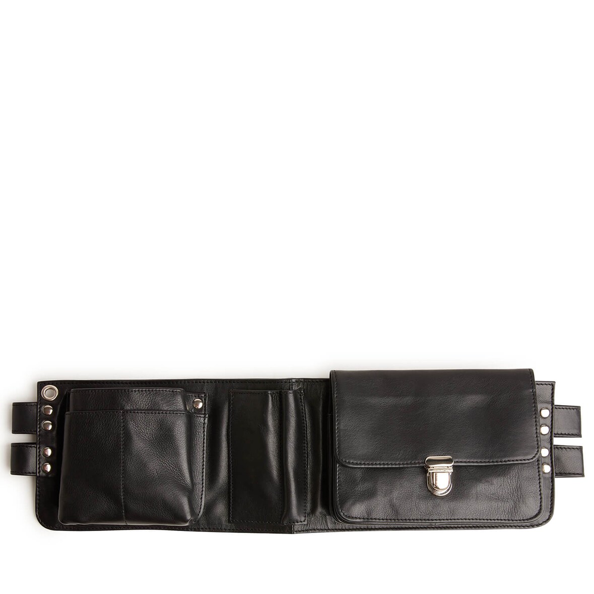 Served with Style - 67085 Schwarz - Multifunktions-Kellnergürtel mit Geldbörse