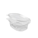 thumbnail of Metro Professional vaschetta ovale in PET con coperchio incernierato 375 cc transparent - (1 cf x 100 pz)