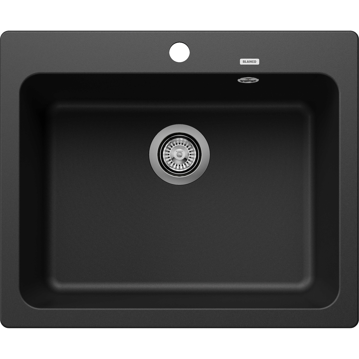 BLANCO NAYA 6 Einbauspüle SILGRANIT schwarz ab 60 cm