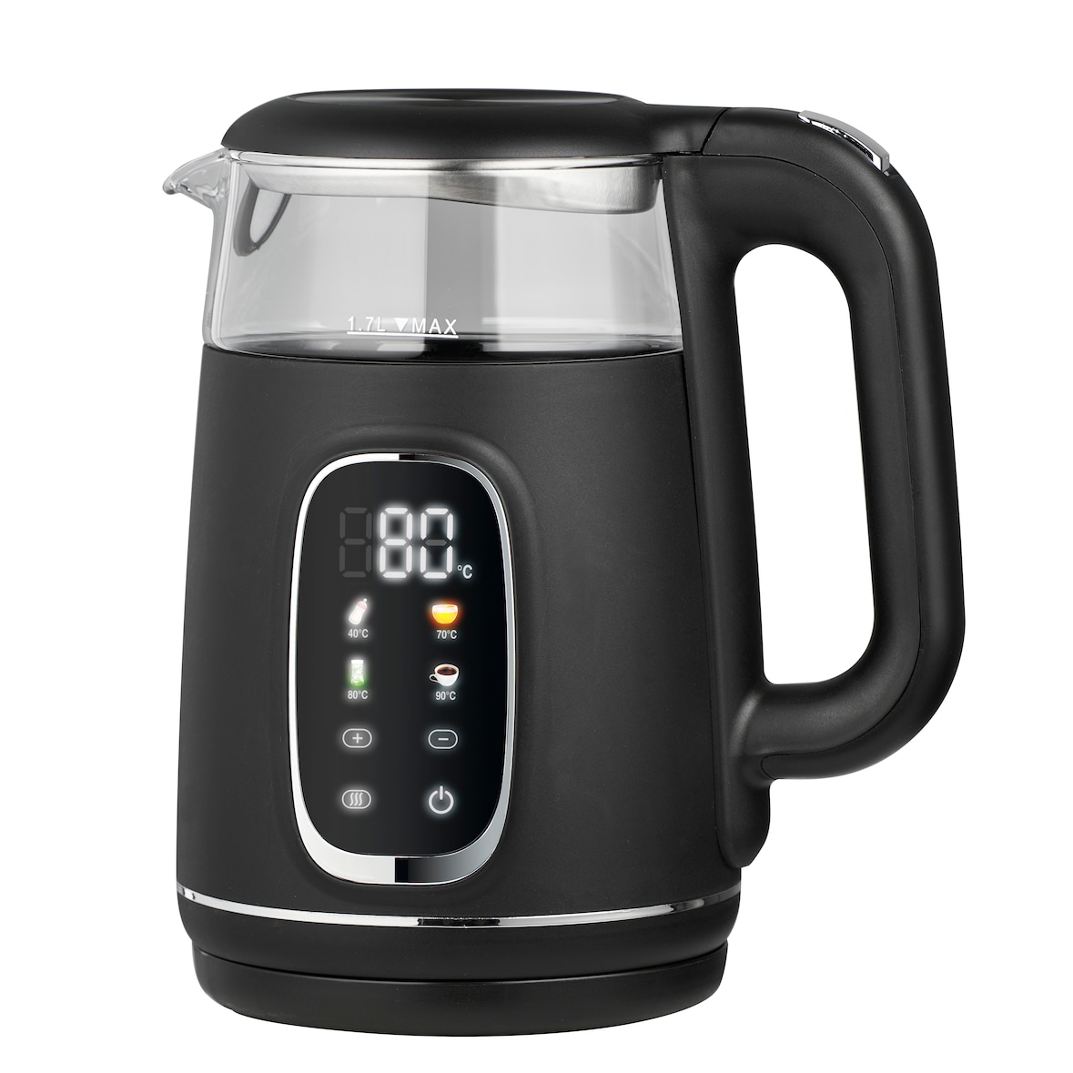 Tarrington House Wasserkocher WK132763, 1.7 L, 2200 W, schwarz