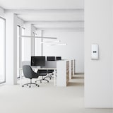 thumbnail of Automatischer Desinfektionsmittelspender, ABS Kunststoff, 12 x 12,5 x 28 cm, 1 Liter, nachfüllbar, wandmontierbar, weiß