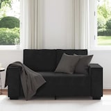 thumbnail of vidaXL 2-Sitzer-Sofa Schwarz 160x78x84 cm Samt