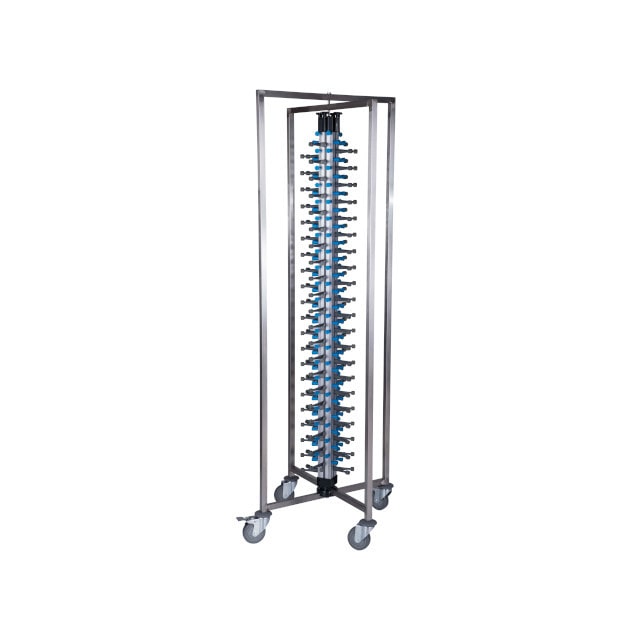Carrello LACOR per 84 lastre fino a 32 cm in acciaio inox 18/10 e alluminio
