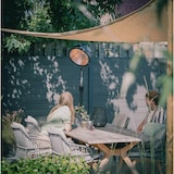 thumbnail of Stufa da patio Sunred Indus Bright Standing nera 2100 Watt