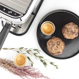 thumbnail of H.Koenig Cafetera Professional Espresso Automática Presión 20 Bar EXP820, Acero inox, Portátil, 1.1L