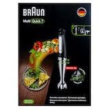thumbnail of Braun MQ 7075X MultiQuick7 Stabmixer-Set 5in1 schwarz