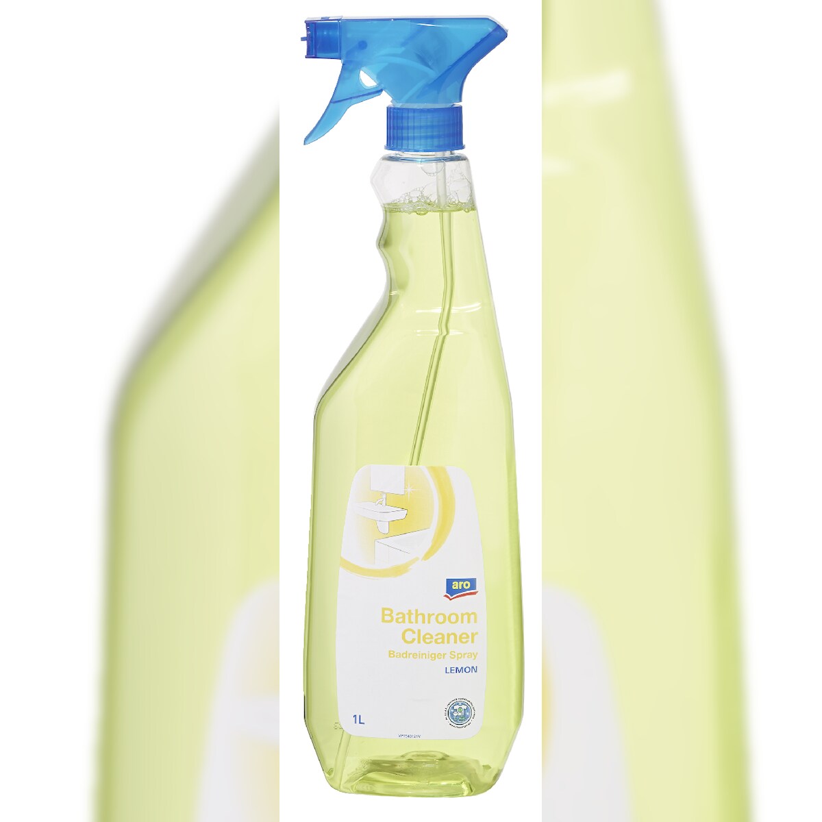 aro Badreiniger Spray, Lemon, flüssig, 1 l, recycletes Material