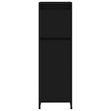 thumbnail of vidaXL Badezimmerschrank Schwarz 30x30x95 cm Holzwerkstoff