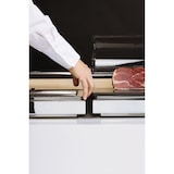 thumbnail of APS 12941 Présentoir buffet réfrigéré GN 1/1 base inox livré avec cloche roll-top Frames 53 x 32,5 cm, H 27,5 cm