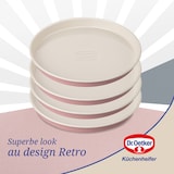 thumbnail of Dr. Oetker Set 4 contenitori stampi per torte Ø18 cm Linea Retrò