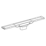 thumbnail of Geberit Duschrinne CleanLine 20 Edelstahl 30-90 x 4,3 cm