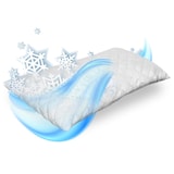 thumbnail of Doppelpack CloudComfort Basic Gel-Flocken Kissen 40 x 80 cm