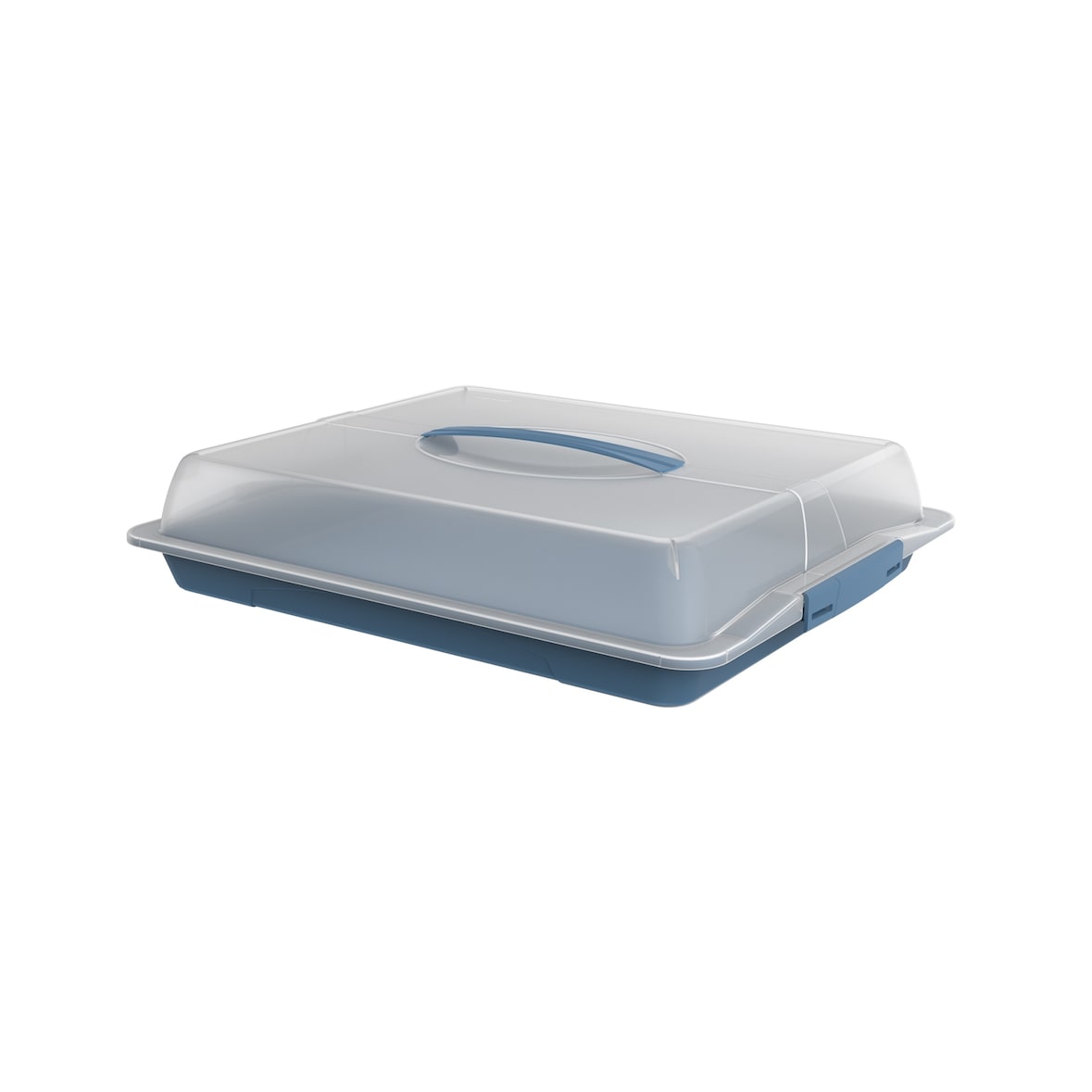 Rotho JOHN Rechteckig Box Blau, Transparent 1 Stück(e)