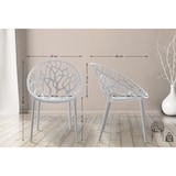 thumbnail of 4er Set stapelbare tuinstoelen Hope licht grijs