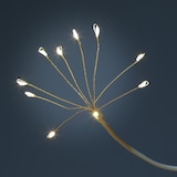 thumbnail of LED Gartenstecker Feuerwerk Firework mit Fernb Leuchtstäbe 3er Set weiß