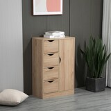 thumbnail of HOMCOM Mobile Bagno a 4 Cassetti e Armadietto 2 Livelli in Truciolato