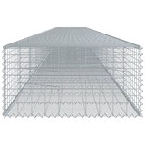 thumbnail of vidaXL Gabione mit Deckel 1200x100x50 cm Verzinktes Eisen