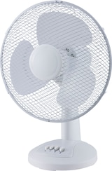 thumbnail of aro Ventilatore da tavolo DF2919, metallo / plastica, 34.5 × 26.5 × 47 cm, Ø 29 cm, 40 W, 3 velocità, oscillazione, bianco