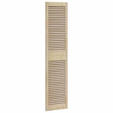 thumbnail of vidaXL Kastdeur 2 pcs Naturel 140.5 x 2 x 59.5 cm Massief grenenhout