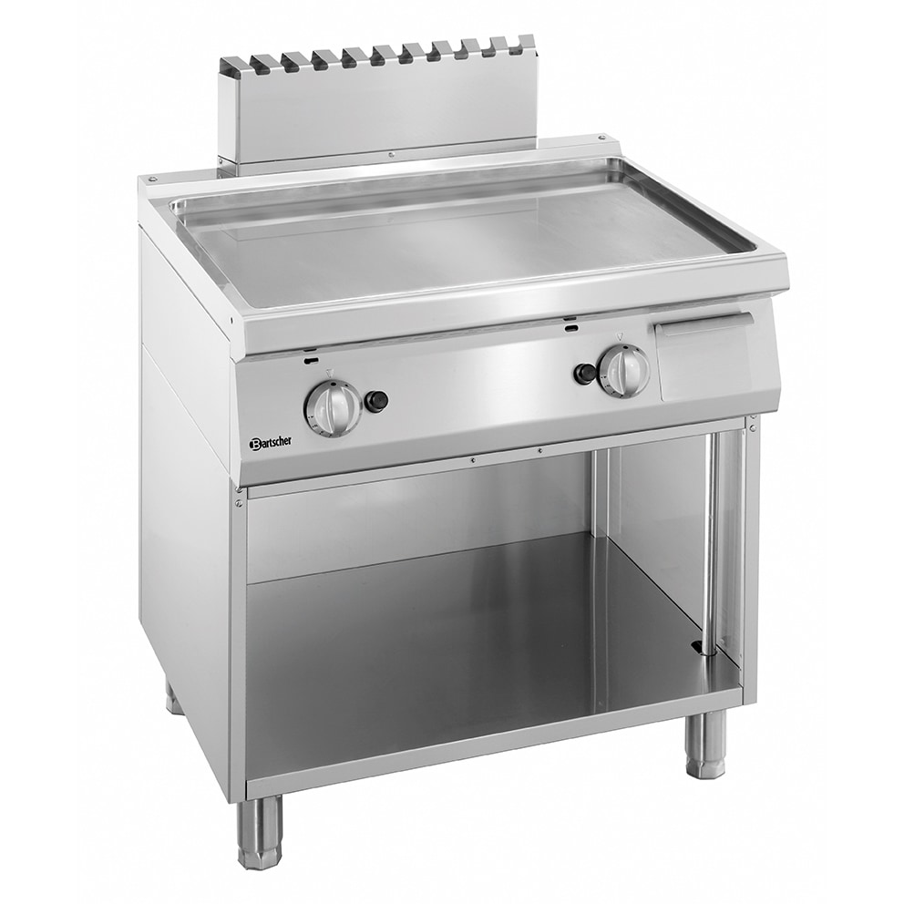 Bakplaat/Grillplaat | Gas | 700 B800 | Bakplaat Glad (b)720x(d)445mm | 14kW | 800x700x850(h)mm
