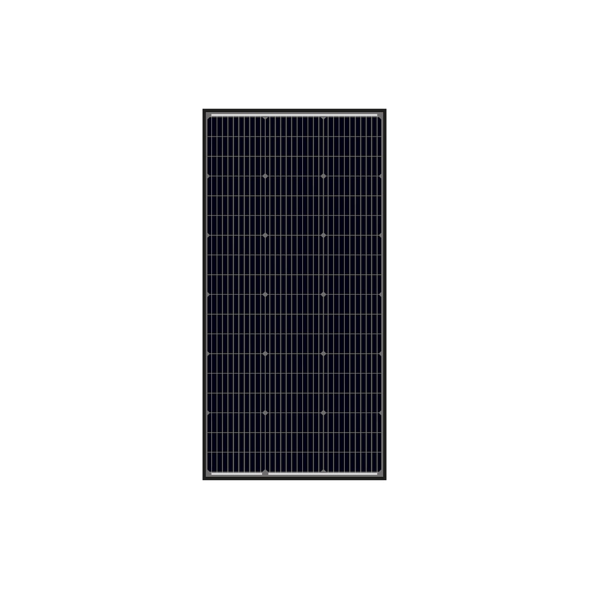 Panel solar monocristalino Alcapower de 160 W - Alta eficiencia del 19 %, dimensiones 1230 x 670 x 30 mm, resistente al viento y la nieve.