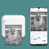 thumbnail of Mini Imprimante Sans Fil Portable Pour Photos Et Étiquettes 14 Langues YONIS