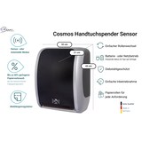 thumbnail of SET: Handtuchrollenspender SENSOR, berührungslos, Blanc Cosmos verschied. Farben + 2 Handtuchrollen PREMIUM TAD - PRODUKTSET