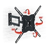 thumbnail of Soporte para TV Televisor 32" a 55" Pulgadas Giratorio Inclinable de Pared Universal televisión Smart LCD Monitores 50kg