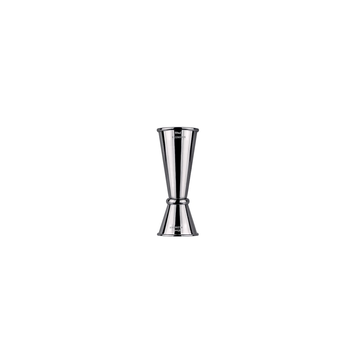 Misurino cocktail japanese jigger acciaio inox Mixology Accaio Inox, ml 25/50, Argento